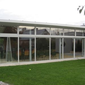 Zasklenie terasy Kežmarok