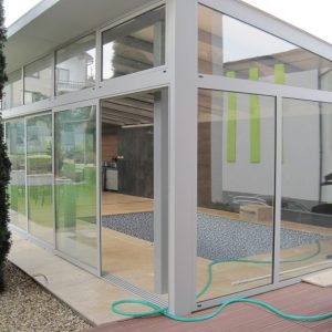 Zasklenie terasy Kežmarok