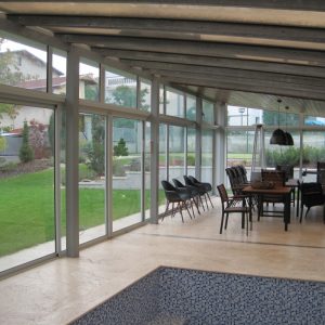 Zasklenie terasy Kežmarok