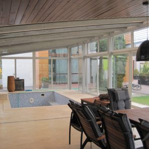 Zasklenie terasy Kežmarok