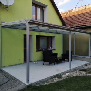Hliníková pergola Martin Sklabiňa