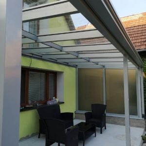 Hliníková pergola Martin Sklabiňa