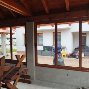 Zasklenie terasy Kysucké Nové Mesto