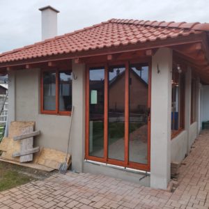 Zasklenie terasy Kysucké Nové Mesto