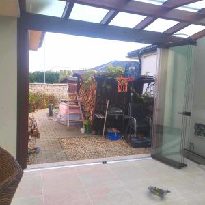 Zimná záhrada Bezrámový systém