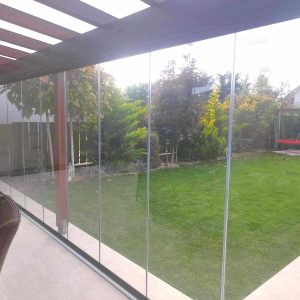 Zimná záhrada Bezrámový systém