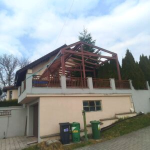 Atypická zimná záhrada Žilina imitácia dreva